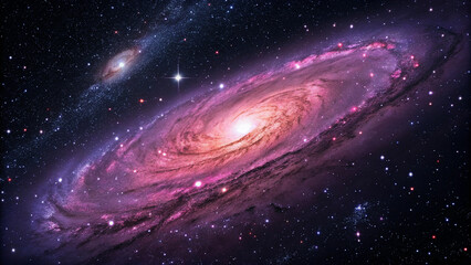 Fototapeta premium space galaxy in space