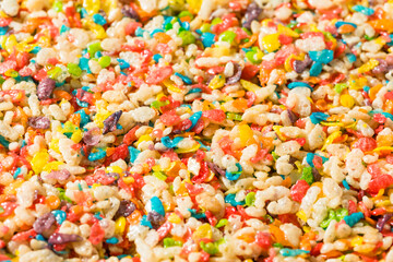 Homemade Fruity Rice Crispy Treats