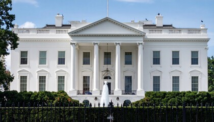 Obraz premium realistic stock photo of white house cabinet members testifying in front of the us congress