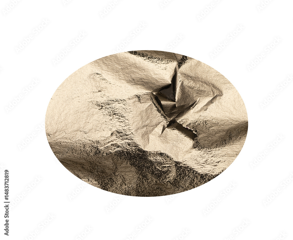Aufkleber foil texture with a glossy, pearlescent finish. oval and elliptical shapes creating a sleek, modern