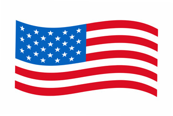 Fototapeta premium american flag vector illustration