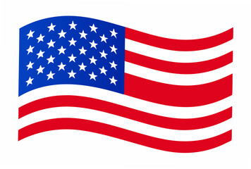 Fototapeta premium flag of united states of america