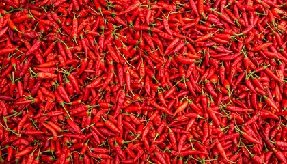 ai generated illustration of a pile of red chili peppers