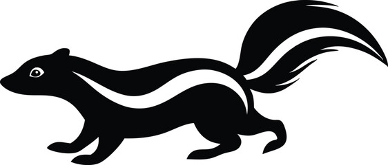 skunk vector illustration