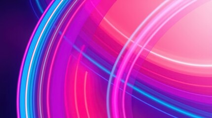 Dynamic Light Trails: Vibrant streams of light dance and intertwine, creating a captivating display of color and motion. The artwork embodies the energy of technology. 