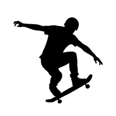 Fototapeta premium Skateboarder: Thrill of the Skateboard Culture