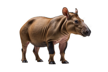 Obraz premium Lowland Tapir Majestic Creature of the Rainforest