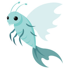 Vibrant 3D Illustration of Cute Creature
