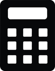 calculator button icon vector illustration
