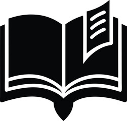 open folder with documents icon vector illustration