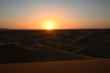dunes de Merzouga (Maroc)
