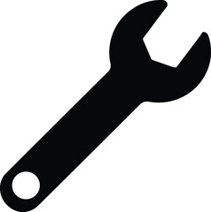 wrench fixing tool icon vector illustration