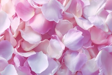 Obraz premium Pastel Pink and White Flower Petals Background