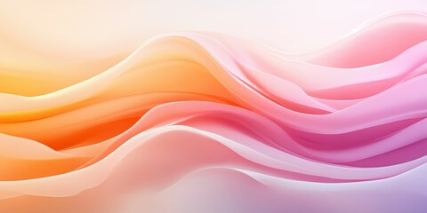 abstract background with flowing lines and soft gradients, warm beige and white tones, soothing and elegant harmony