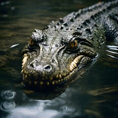 Obraz premium close up of a crocodile
