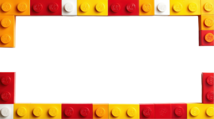 Colorful Lego Brick Frame for Creative Projects