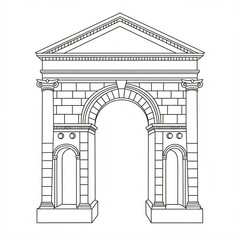 arch sketch 