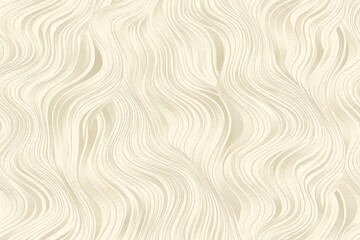 Abstract wavy lines in cream and beige tones