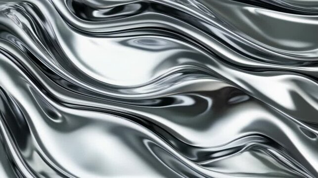 Abstract silver metallic background