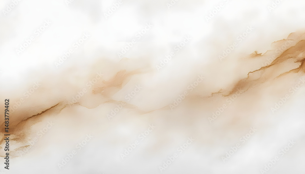 Poster soft neutral texture background with gentle watercolor strokes, ideal for minimalist design concepts