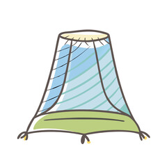 mosquito net icon, mosquito net vector illustration-simple illustration of mosquito net, perfect for mosquito net logos and icons