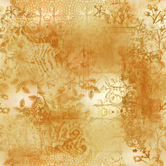 flower allover deometrick background pattern print