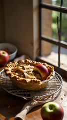 Classic Apple Pie Fresh from the Oven Recipe