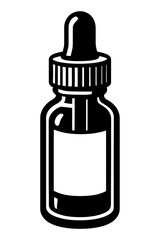 Dropper Bottle Icon: Medical, Cosmetic & Laboratory Liquid Dispenser