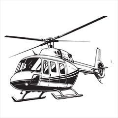 Helicopter Vector