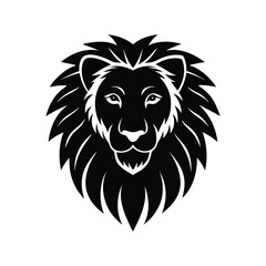 lion head vector illustration