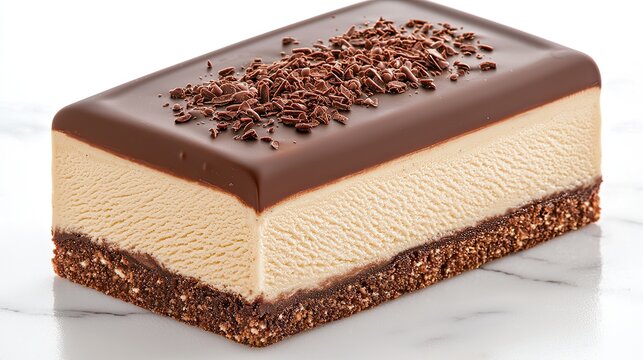 Delicious Chocolate Covered Ice Cream Cake