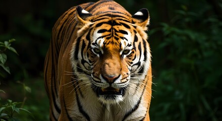 Fototapeta premium Portrait of a Majestic Bengal Tiger in the Wild