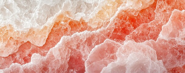 Crystal salt  Himalayan salt texture background banner panorama
