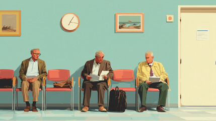 business people in office