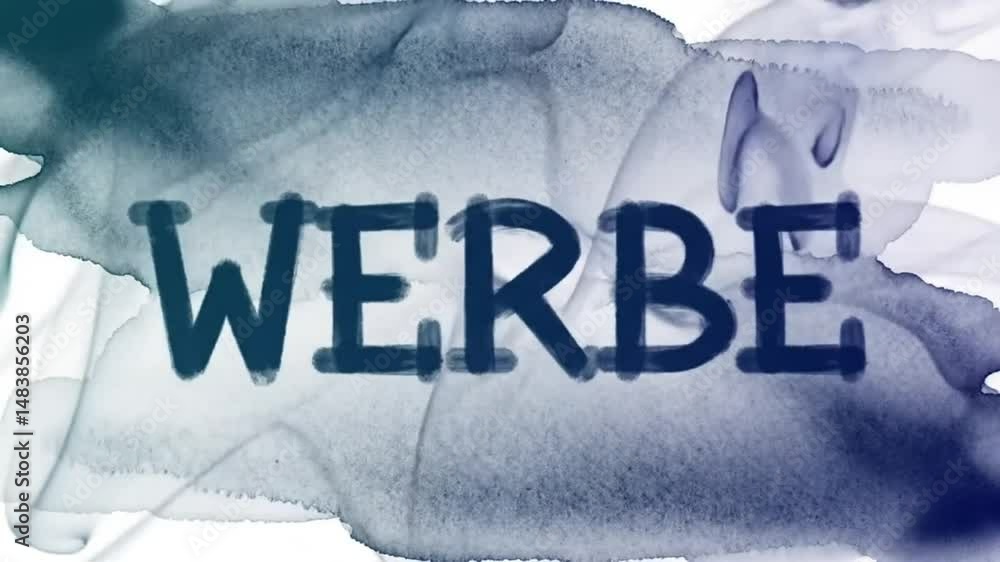 Poster werbe abstract liquid flow background in motion graphics