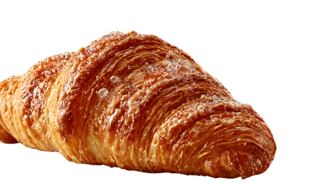 Golden Brown Croissant Delicious Pastry Bakery Food Photography