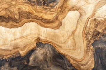 Intricate wood grain patterns