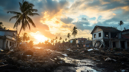 Disaster Aftermath Scenes
