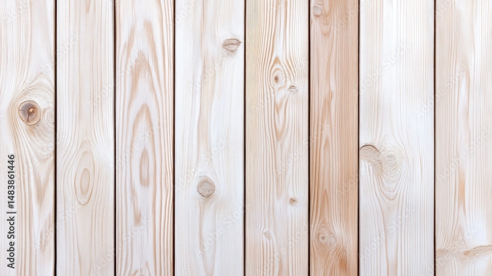 Poster natural pine wood planks texture background for crafts and design projects