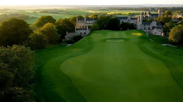 Golden Dawn at the Home of Golf