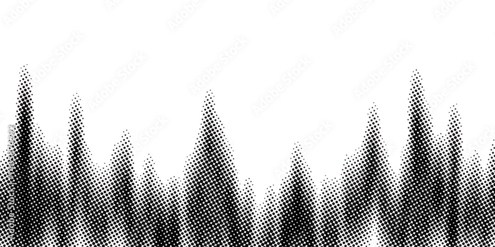 Poster halftone noise stipple pointillism background. grain gradient texture background with dots. dots. ve