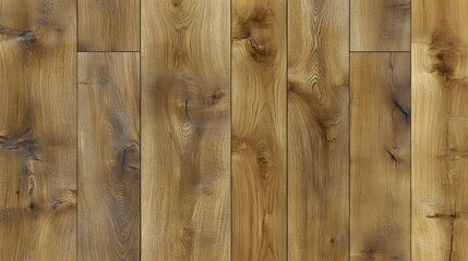 Naklejka premium Rustic Brown Wood Grain Texture Seamless Background