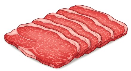 Fresh Raw Beef Short Ribs
