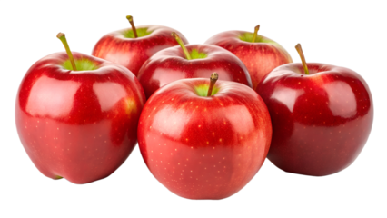 Group of red apples