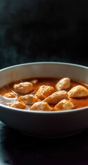 Steamed Fish Balls in a Spicy Broth