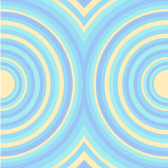 Circle geometric art utilizing a 4-vibrant color gradient can be eye-catching and visually striking. It can indeed be used for backgrounds, wallpapers, sculptures, and more.