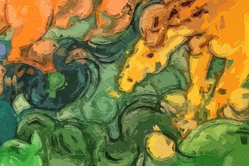 Various oil paintings, flowers, swallows, swans, landscapes, roses, peonies, flowers, birds, horses, galloping tigers, tropical leaves