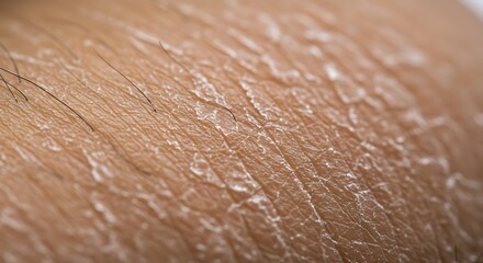 Fototapeta premium Dry Flaky Skin Texture Close Up Photography