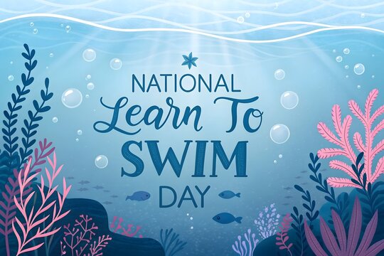 National Learn to Swim Day Underwater