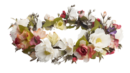flower crown transparent background png